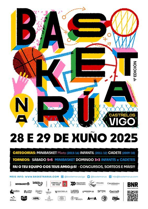 Logo Basket na rúa